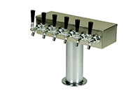 <!--700 Series 6 Faucet Glycol Ready T-Tower with 4 Inch (in) Round Base-->