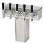 <!--600 Series 5 Faucet Glycol Ready T-Tower with Square Base-->