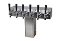 <!--600 Series 6 Faucet Glycol Ready T-Tower with Square Base-->