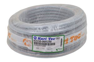 932FLEX Accuflex Clearbraid Offers an Ultra Flexible, Kink Resistant Braided Line for Tight Bends and Easy Installation - 3/8" ID