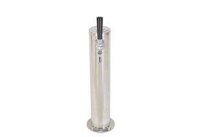 618X-SS One Product Single Column Tower with 304 SS Faucet, Shank and Tailpiece - 14" Tall