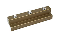 3 Port Aluminum Manifold Less Air Cock