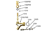 Physical Vapor Deposition (PVD) Gold Plated Collar - 2