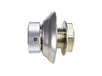 1-3/4 Inch (in) Length 304 Stainless Steel Shank with Stainless Steel Flange