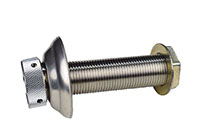 4 Inch (in) Length Complete Shank with Stainless Steel Flange (1334CFX-5)