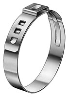 15.7 Galvanized Oetiker Stainless Steel Stepless Clamp