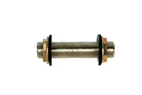 6 Inch (in) Size Plated Cooler Coupler with Washer and Nut
