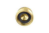 Brass Shank Cap with 24N Washer