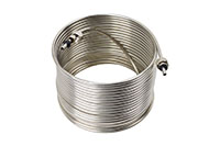 5/16 Inch (in) Inside Diameter Left Rolling 50 Feet (ft) Length Stainless Steel Coil