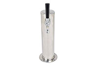 12 Inch (in) Height Single Column Tower (0618-SS)