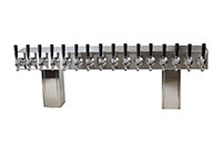 700 Series 16 Faucet Air Cooled Air Cooled Pass-Thru National Sanitation Foundation (NSF) Listed Tower with Stainless Steel Faucets, Shanks (0759-16SS)