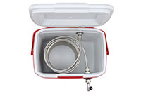 100 Feet (ft) Length Single Faucet Coil Box with 304 Stainless Steel Contact