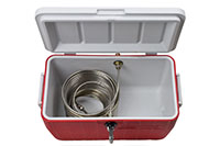 120 Feet (ft) Length and 48 Quarts (qt) Capacity One Faucet Coil Box