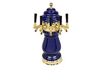 5 Faucet Physical Vapor Deposition (PVD) Brass Ceramic Wine Tower - 3