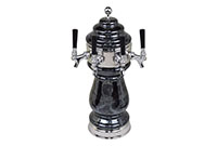 4 Faucet Standard Ceramic Tower with Chrome Hardware