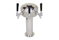 4 Faucet Mini Mushroom Tower with 304 Stainless Steel Faucets and Shanks