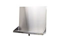 6 Inch (in) Width and 16 Inch (in) Length Wall Mount Tray with No Shank Holes