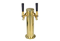 3 Faucet Physical Vapor Deposition (PVD) Wine Tower with 304 Stainless Steel Faucets and Shanks