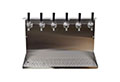 Air Cooled 6 Faucet Underbar Draft Station - 2