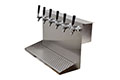 Air Cooled 6 Faucet Underbar Draft Station