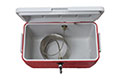 50 Feet (ft) Length and 48 Quarts (qt) Capacity One Faucet Coil Box with Stainless Steel Contact - 2