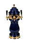3 Faucet Physical Vapor Deposition (PVD) Brass Ceramic Wine Tower