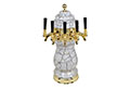 <!--5 Faucet Standard Ceramic Tower with Physical Vapor Deposition (PVD) Gold Hardware - 4-->