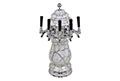 <!--5 Faucet Standard Ceramic Tower with Chrome Hardware - 4-->