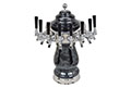 8 Faucet Pearl White Mushroom Ceramic Tower - 3