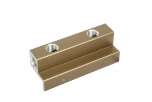 122AB Two Port Aluminum Manifold Only 