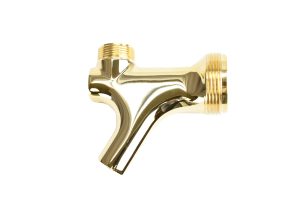 1316S-PVD Stainless Steel Faucet Body Alone with a PVD Gold Finish