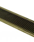 20-14B PVD Brass Louvered Replacement Grid - For 616, 616F and 616B Drip Trays