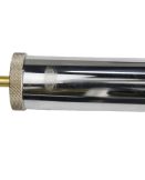 233 Stainless Steel Pump - 4" Long x 1 1/2" Diameter with Check Valve and Beer Washer