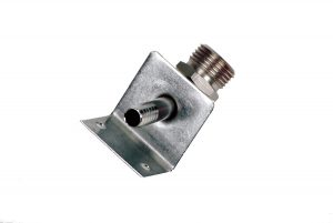 271-HN Stainless Steel Wall Bracket with 3/8" Barb x Male Beer Thread