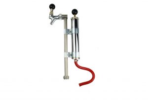 750 Deluxe Picnic Pump with 8" Pump, Metal Rod and Chrome Faucet 