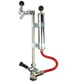 752S-55E Deluxe Lever Handle Picnic Pump with 8" Pump, Metal Rod and Chrome Faucet - "S" System