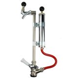 752S-55S-1 Deluxe Lever Handle Picnic Pump with 8" Pump, Metal Rod and Chrome Faucet