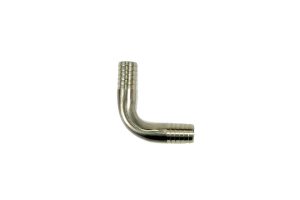 S29-44 Stainless Steel Elbow - 1/4" Barbs 