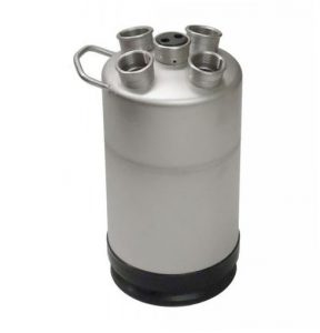 258LG Stainless Cleaning Can - 3.96 Gallons - Valves Sold Separately