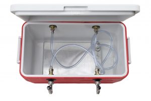 812-SS Two Product Cold Plate Box With All Stainless Steel Contact - 48 QT Cooler 