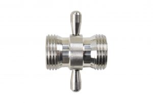 252S Duplex Coupling - Male Beer Thread X Male Beer Thread - 304 Stainless