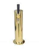 618PVD-SSW One Faucet PVD Column With PVD Coated SS Faucet and SS Shank